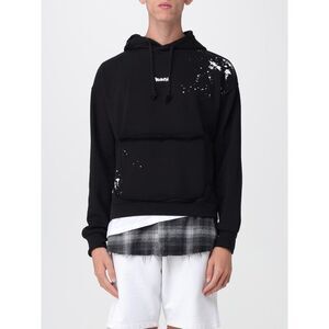 Disclaimer Sweatshirt Men Black